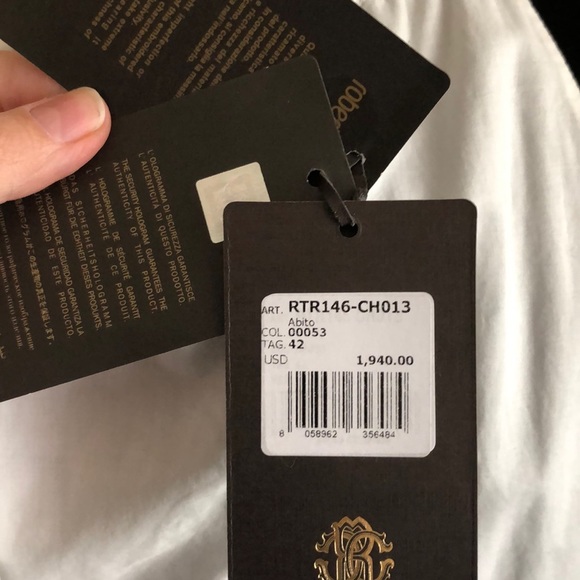 Roberto Cavalli White Lace Dress - Picture 12 of 13